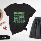 Everybody in the Pub Getting Tipsy Shirt, Funny St Patrick’s Day Drinking Tee, Retro Irish Party T-Shirt, Drinking DayTee, Irish Pub Shirt