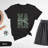 Mama St. Patrick's Day T-Shirt, Lucky Mama Shirt, Grandma Saint Patricks, Cute Saint Patricks Day Tee,  Irish Mama Gift, Mama Coquette Bow