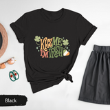 Kiss Me I'm Irish T-Shirt, St Patricks Day Shirt, Irish Gifts for Her, Women St Paddys Day TShirt, Funny Ireland Festival Shirt,Graphic Tees