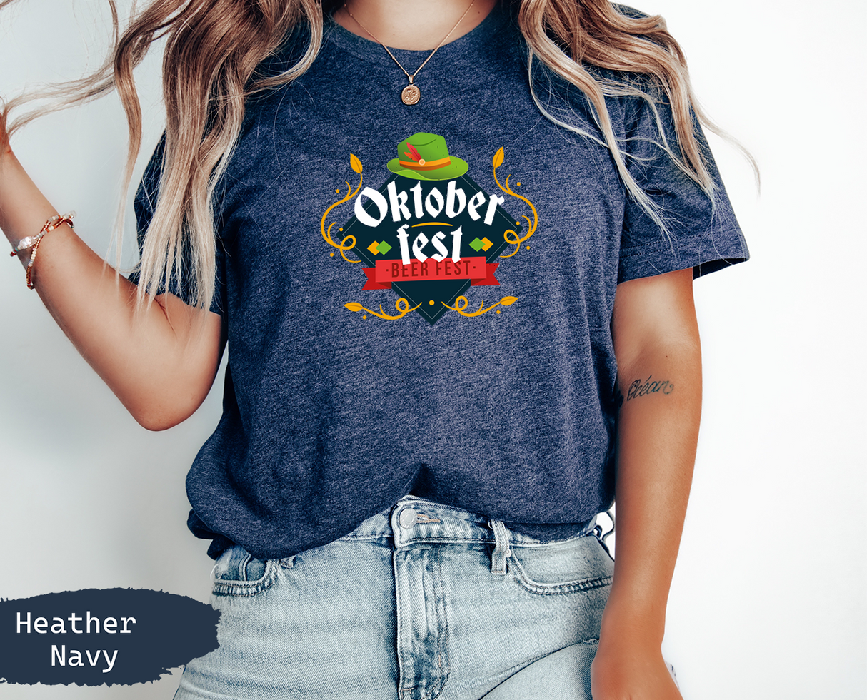 Beer Festival T-Shirt, Oktoberfest 2024 Shirt, German Oktoberfest Shirt, Beer Party Tee, Day Drinker Tee, Oktoberfest Gift, Festival Outfits