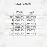 Unisex Organic Linen Shawl: Handmade Natural Scarf Gift for Men or Women