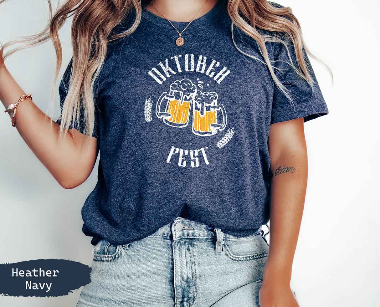 Octoberfest 2024 Shirt, Beer Party Shirt, Day Drinker T-Shirt, German Festival Tee, German Oktoberfest Tee, Drinking Team Oktoberfest Gifts