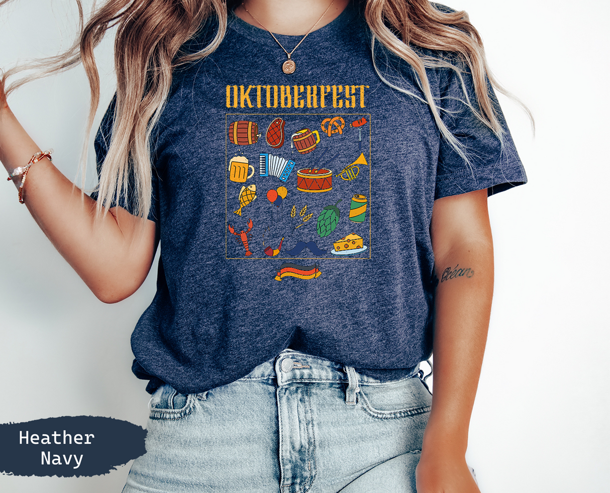 Oktoberfest Shirt, Beer Festival Shirt, Beer Lover Tee, Germany Festival Tshirt, Octoberfest 2024, Mens Festival Outfit, Oktoberfest Outfits