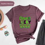 One Lucky Grandma Shirt, St Patricks Day Grandma Tee, Irish Grandma Shirt, Cute Saint Pattys Day Gift, Lucky Nana Gift, Irish Day Gifts