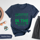 I'm Cutest Clover In The Patch T-Shirt, St Patricks Shirt, Lucky Clover Tee, Funny Irish Shirt, Toddler St Paddys Day T-shirt, Gift For Mom
