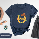 Lucky Horseshoe St. Patrick’s Day Shirt, Lucky Irish T-Shirt, Cowboy Hat Rodeo Shirt, St. Paddy’s Day, Western Cowgirl Tee, St Patricks Gift