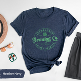 Leprechaun Brewing Co Shirt, St Patrick's Day Beer Tee, Funny Irish Pub T-Shirt, Lucky Spirits Drinking Shirt, Vintage Brewery Graphic Tee