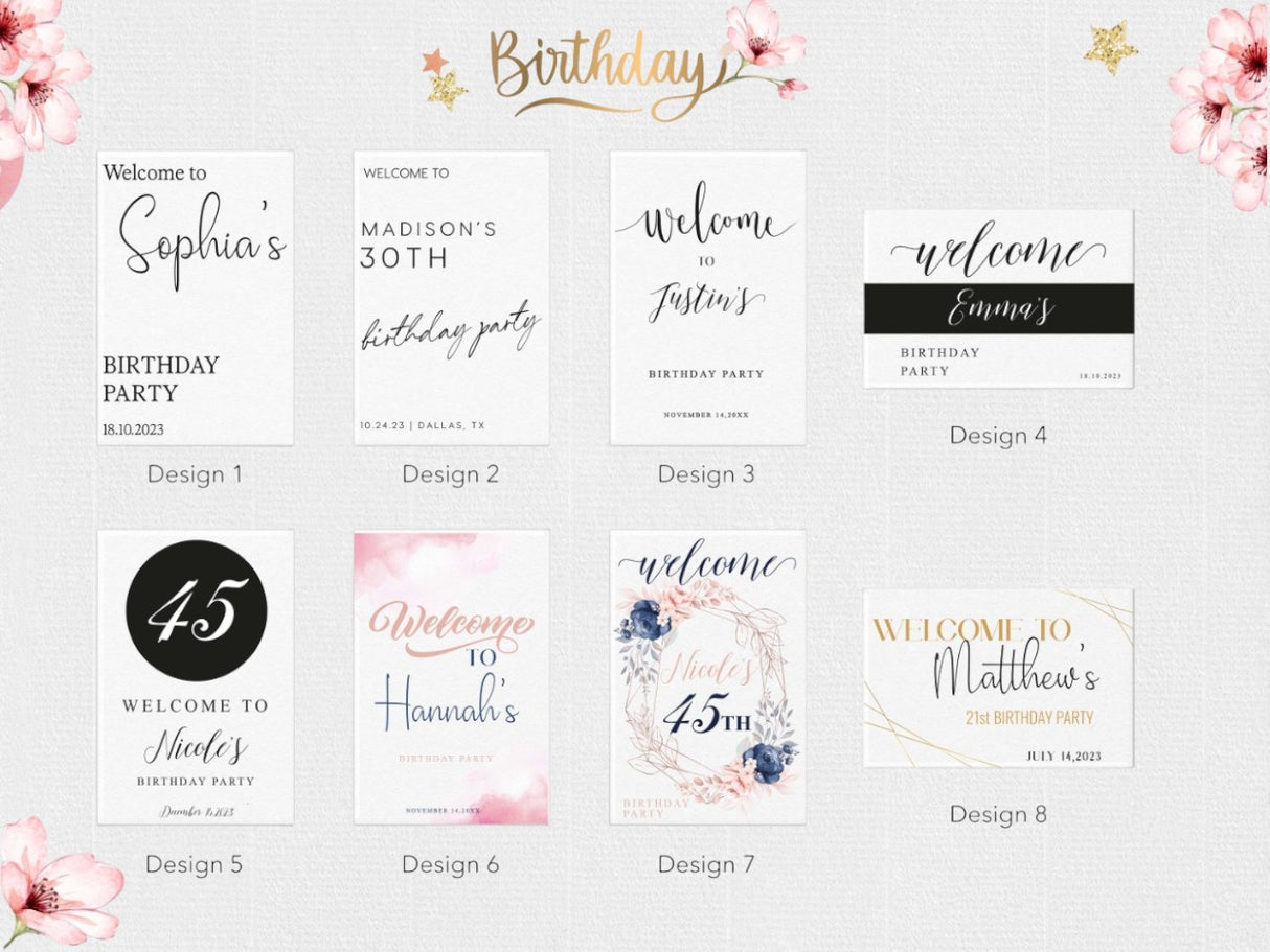 Sweet 16 Birthday Party Welcome Sign, Custom Acrylic Blush Pink Quinceanera Sign, Birthday Party Essentials, Quinceanera Party Decorations