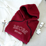 Personalized Mother's Day Gifts, Mom Crewneck, Custom Mom Hoodie, Gift from Kids, Kids Name Sweatshirt, Mothers Day Gift Idea, Mom Gifts