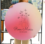 Custom Business Logo Sign: Storefont Hanging Office Sign, PVC Sign in Multiple Shapes