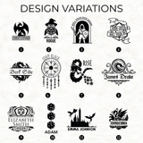 Wooden Tabletop RPG Dice Tower with Tray: Custom Dice Roller for Fantasy Game Nights