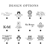 Engraved Wall Mount Whiskey Decanter: Custom Engraved Wooden Stand for Groomsmen Proposal