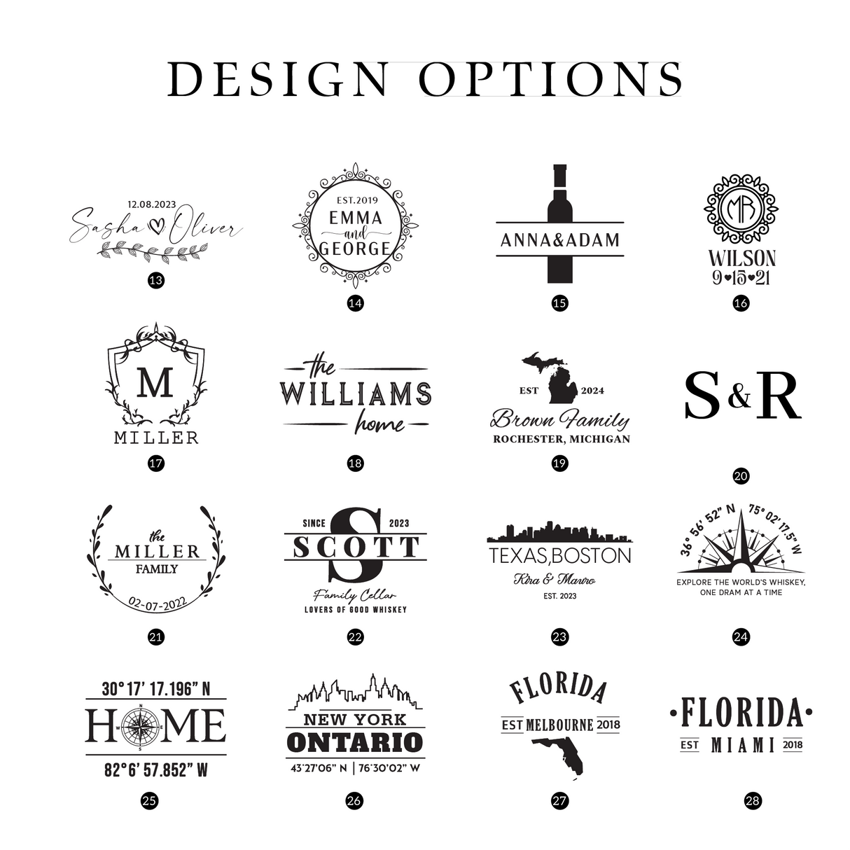 Rustic Wood Wall Bar with Whiskey Decanter: Personalized Drink Station for Home Bar Display