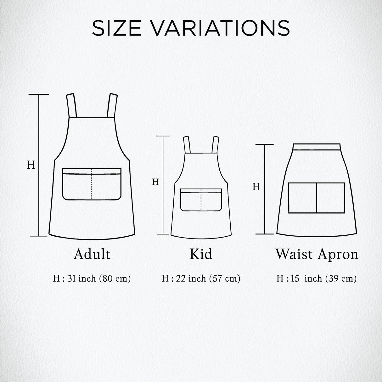 Custom Grill Master Christmas Gift: Personalized Japanese Cotton Apron with Cross Back Design