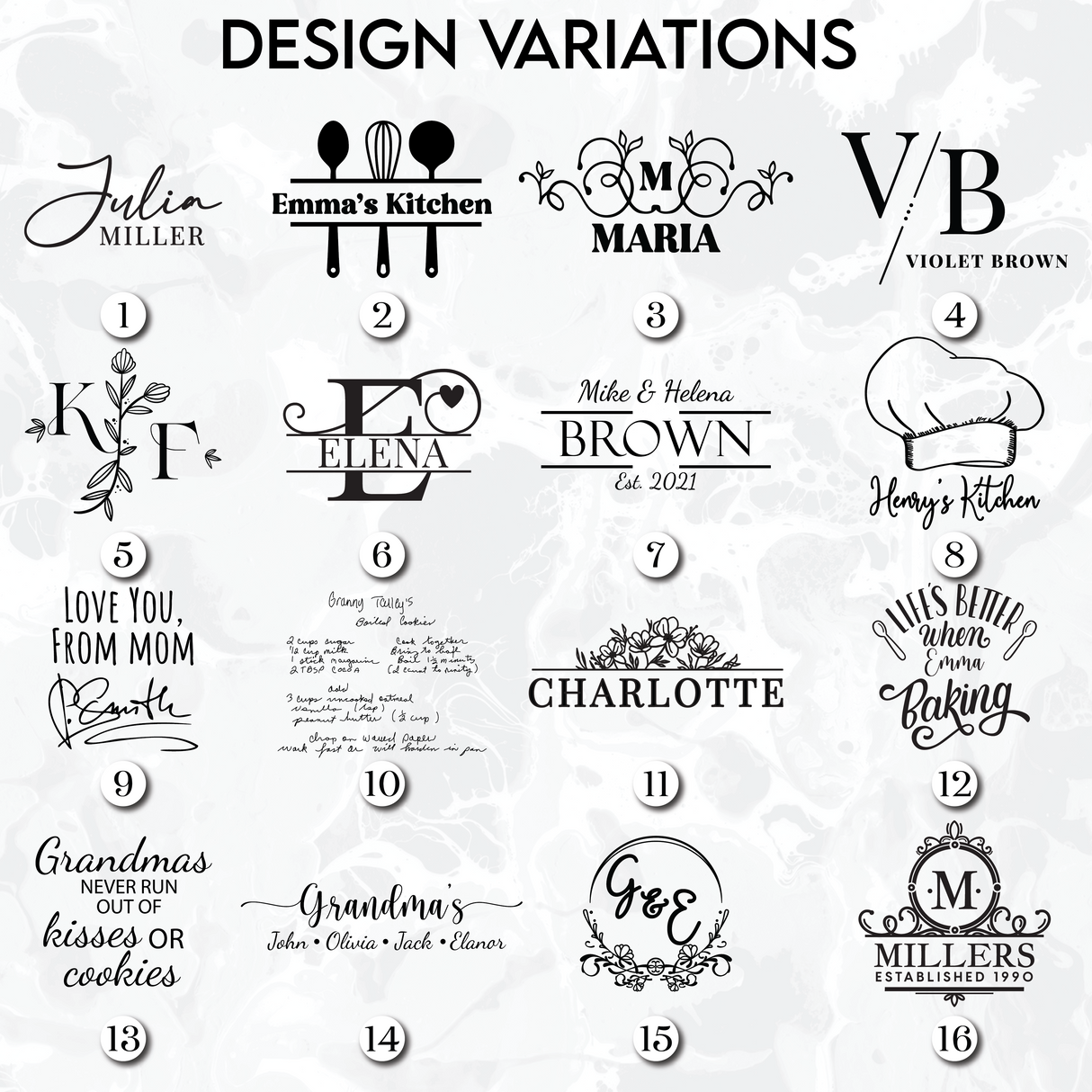 Wood and Epoxy Personalized Kitchen Platter: Custom Engraved Rustic Tray for Serving