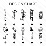 Custom Wooden Engraved Pet Leash Storage Rack: Personalized Wall Hook with Pet Name for Dog Accessories