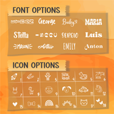 Personalized Letter Coin Bank: Custom Wooden Name Bank, Nursery Decor for Girl or Boys