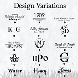 Custom Olive Wood Herb Stripper: Personalized Leaf Scraper Gift for Wedding