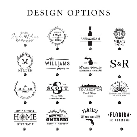 a bunch of logos that are on a white background
