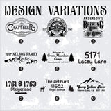 a bunch of logos that are on a wall