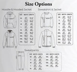 Adventure Awaits Embroidered Sweatshirt: Custom Initial on Sleeve, Christmas Gift for Travelers