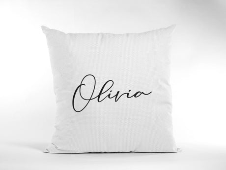 Name Pillow Cover, Personalized Name Pillowcase, Custom Pillow Cover, Custom Lumbar Pillows, Baby Name Pillowcases, Name Pillowcase - Arria Home