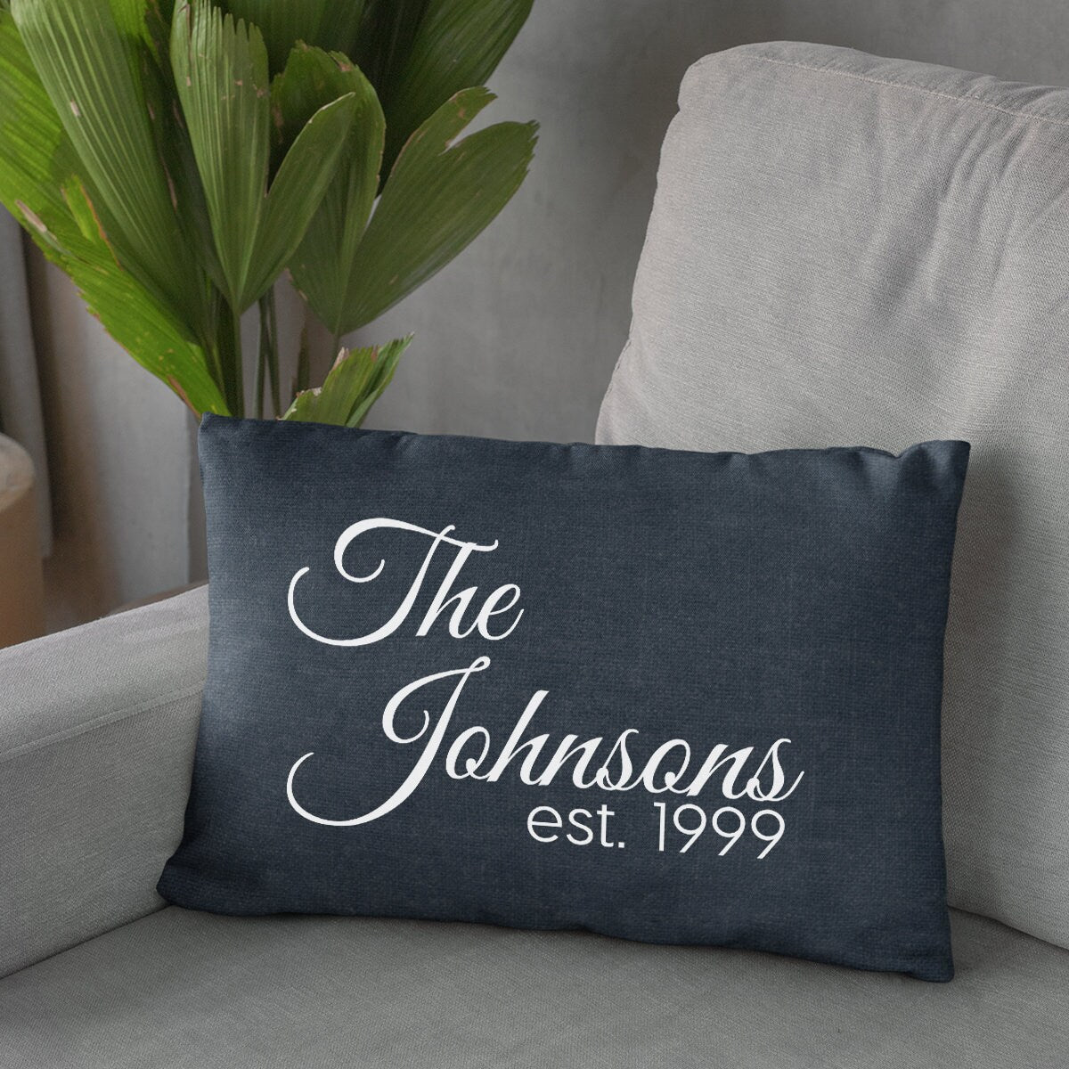 Personalized Pillow, Family Pillow Cases, Custom Pillow Covers, Gift For Family, Home Pillows, Wedding Gift, Surname Pillow Covers - Arria Home