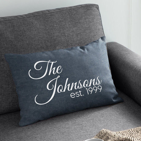 Personalized Pillow, Family Pillow Cases, Custom Pillow Covers, Gift For Family, Home Pillows, Wedding Gift, Surname Pillow Covers - Arria Home