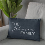 Family Gift, Custom Pillow Covers, Personalized Pillows, Last Name Pillow, Housewarming Gift, Mothers Day Pillow, Mom Gift, Gift For Family - Arria Home