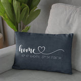 Home Coordinates Pillow, Housewarming Gift, New Home Gift, Home Pillow Covers, Personalized Pillows, Custom Pillow Cases, House Warming - Arria Home