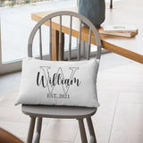 Last Name Pillow, Custom Family Pillow Covers, Wedding Gift, Family Throw Pillow, Custom Name Pillow Cases, Pillow Cases Personalized - Arria Home