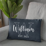 Last Name Pillow, Custom Family Pillow Covers, Wedding Gift, Family Throw Pillow, Custom Name Pillow Cases, Pillow Cases Personalized - Arria Home