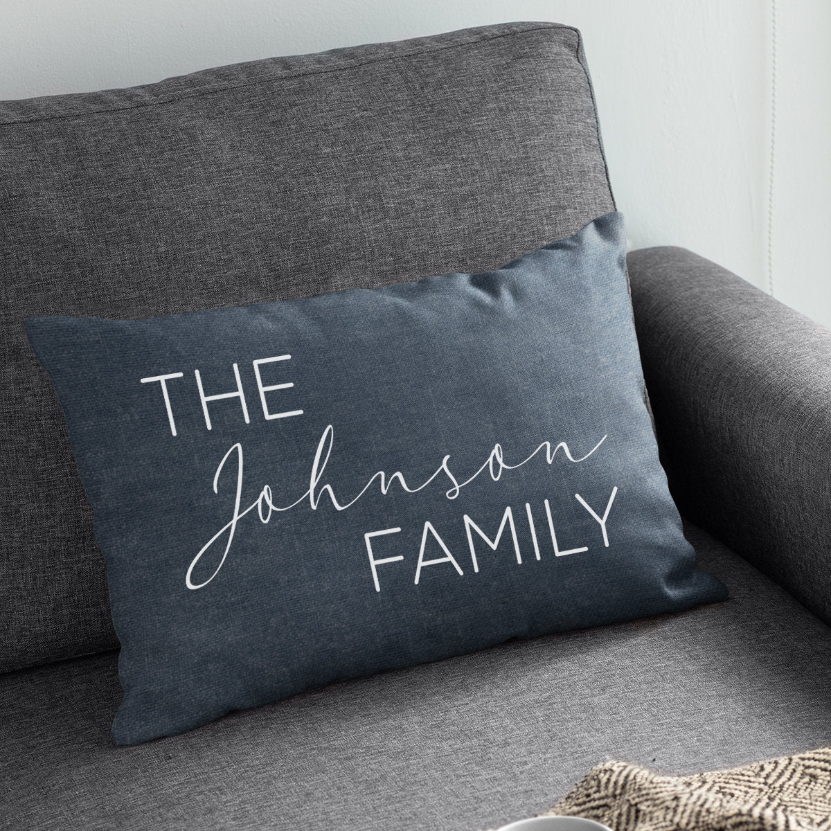 Family Gift, Custom Pillow Covers, Personalized Pillows, Last Name Pillow, Housewarming Gift, Mothers Day Pillow, Mom Gift, Gift For Family - Arria Home