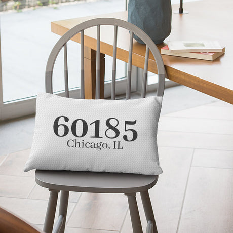 Housewarming Pillow, Custom Pillow Covers, Zip Code Pillow, Personalized Zip Code Pillow, Custom Decorative Pillow, Wedding Gift, Home Decor - Arria Home