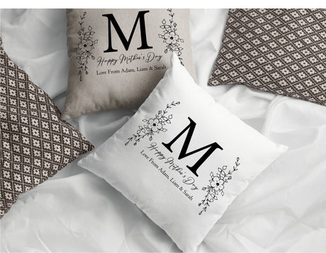 Mothers Day Pillow, Mother Day Gift Pillow, Personalize Pillow Covers, Mom Pillow, Personalize Mom Pillow, Custom Pillow Case, Custom Pillow - Arria Home