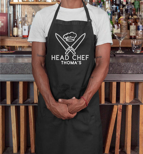 Apron, Apron for Man, Personalized Apron, Custom Apron, Apron for Women, Mothers Day Gift, Customized Apron, Personalized Gift - Arria Home