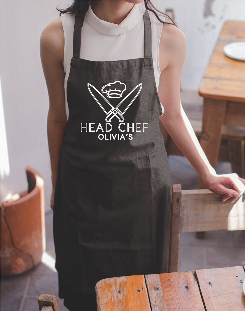 Apron, Apron for Man, Personalized Apron, Custom Apron, Apron for Women, Mothers Day Gift, Customized Apron, Personalized Gift - Arria Home