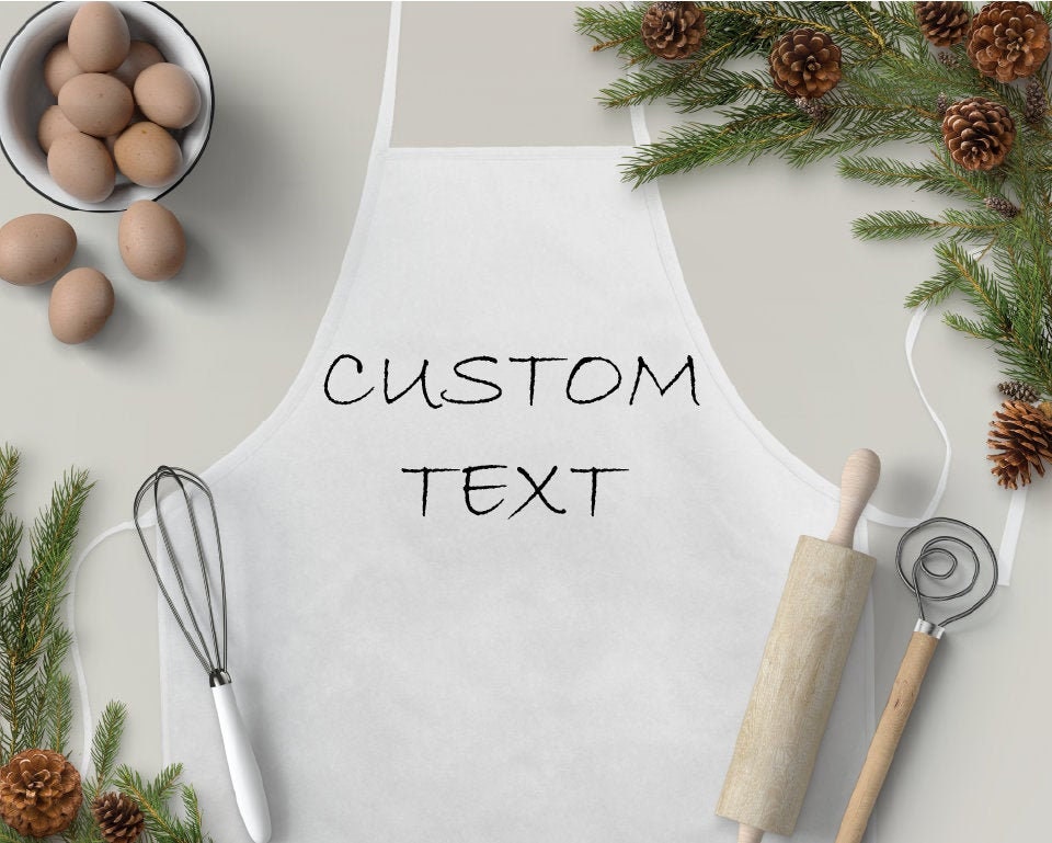 Personalised Apron, Kitchen Apron, Name Apron, Apron, Apron With Pocket, Customized Apron, Baking Gift, Mothers Day Gift, Chef Gift - Arria Home