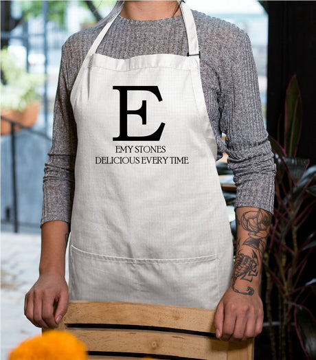 Kitchen Apron, Chef Apron, Personalised Apron, Custom Apron, Apron, Customized Apron, Mothers Day Gift, Personalized Gift, Chef Gift - Arria Home