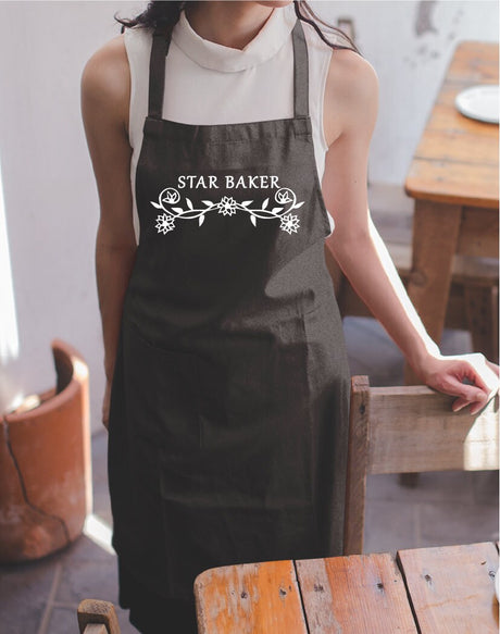 Baking Apron, Custom Apron, Personalized Apron, Chef Apron, Apron for Man, Customized Apron, Mothers Day Gift, Personalized Gift, Chef Gift - Arria Home