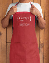 Customized Apron, Personalised Apron, Custom Apron, Kitchen Apron, Apron, Personalize Apron, Chef Apron, Mom Apron, Baking Apron - Arria Home