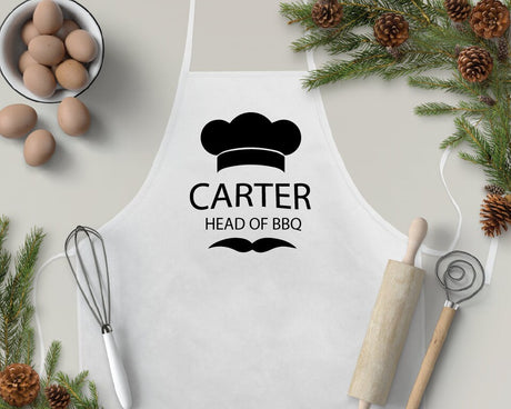 Personalize Apron, Apron, Kitchen Apron, Custom Apron, Chef Apron , Customized Apron, Mothers Day Gift, Personalized Gift, Chef Gift - Arria Home