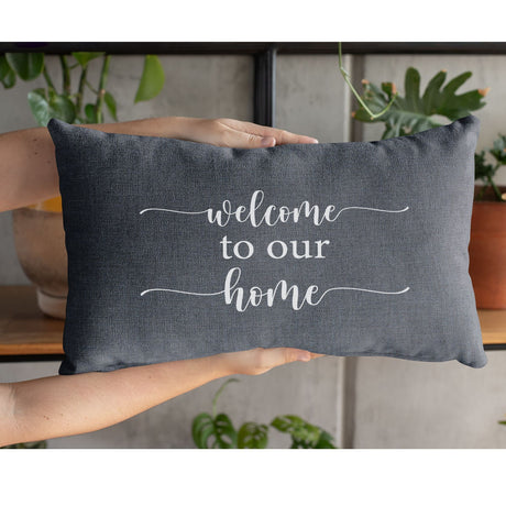 Home Pillow, New Home Gift, Welcome Home Pillow, Home Pillow Cover, Housewarming Pillow, Housewarming Pillow, Farmhouse Pillow Case - Arria Home