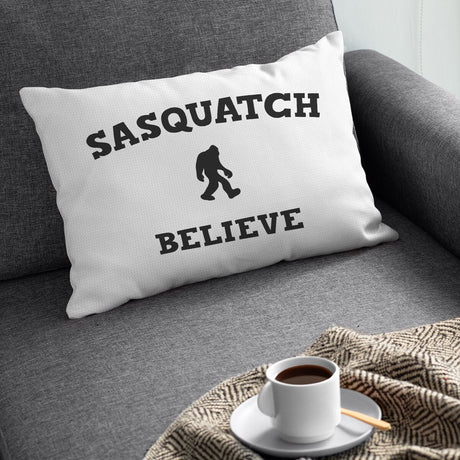 Bigfoot, Sasquatch Pillow, Yeti Pillow, Camping Pillow, PNW Pillow, Camping Pillowcase, Bigfoot Cushion , Bigfoot Souvenir, Camping Gift - Arria Home