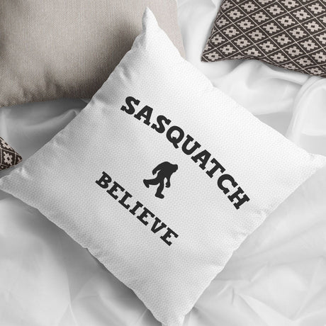 Bigfoot, Sasquatch Pillow, Yeti Pillow, Camping Pillow, PNW Pillow, Camping Pillowcase, Bigfoot Cushion , Bigfoot Souvenir, Camping Gift - Arria Home