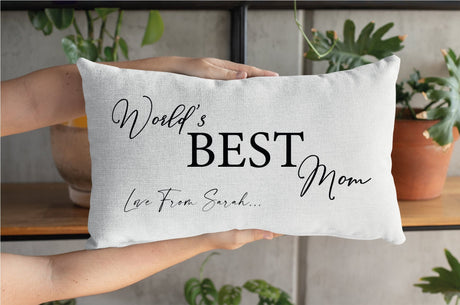 Mother Day Gift Pillow, Mothers Day Pillow, Personalize Mom Pillow, Custom Pillow Case, Personalize Pillow Covers, Mom Pillow, Custom Pillow - Arria Home