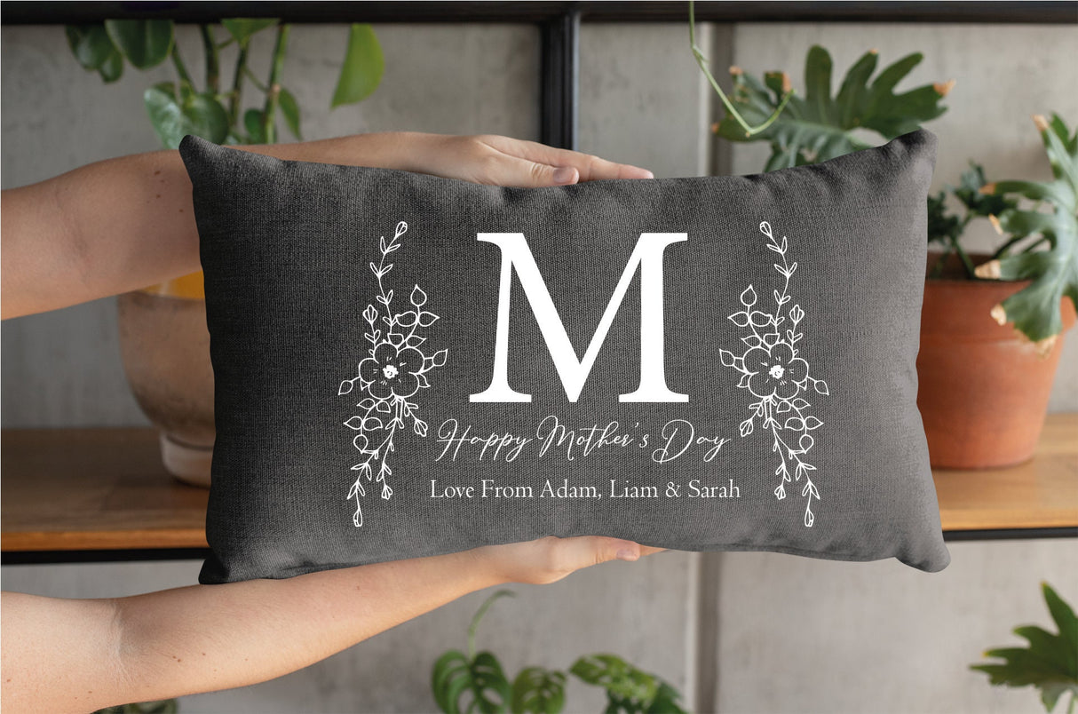 Mothers Day Pillow, Mother Day Gift Pillow, Personalize Pillow Covers, Mom Pillow, Personalize Mom Pillow, Custom Pillow Case, Custom Pillow - Arria Home