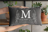 Mothers Day Pillow, Mother Day Gift Pillow, Personalize Pillow Covers, Mom Pillow, Personalize Mom Pillow, Custom Pillow Case, Custom Pillow - Arria Home