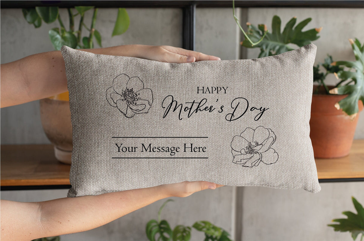 Personalized Mom Gift, Mothers Day Pillow, Mothers Day Gift Pillow, Personalize Pillowcase, Custom Pillow Covers, Nana Gift, Gift For Mom - Arria Home