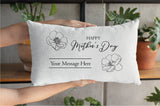 Personalized Mom Gift, Mothers Day Pillow, Mothers Day Gift Pillow, Personalize Pillowcase, Custom Pillow Covers, Nana Gift, Gift For Mom - Arria Home